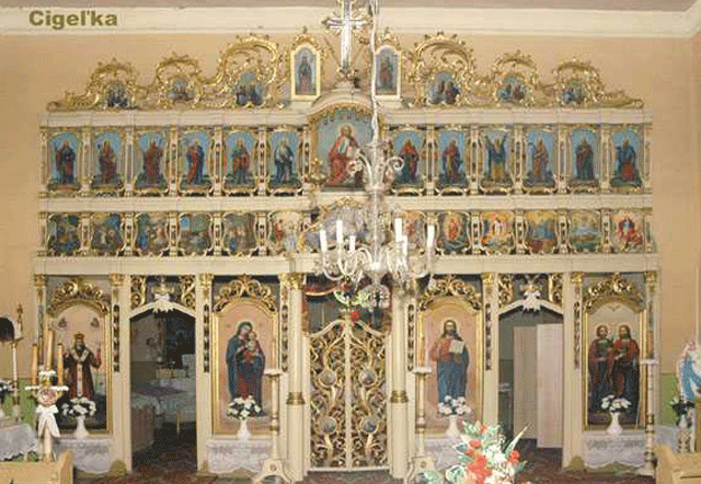 Cigelka Kirche Altar