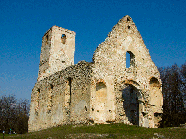 Dechtice Kirche Ruine